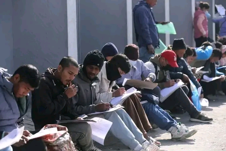 निर्वाचन सुरक्षाका लागि म्यादी प्रहरी भर्ना खुल्दा भद्रकालीमा चाप