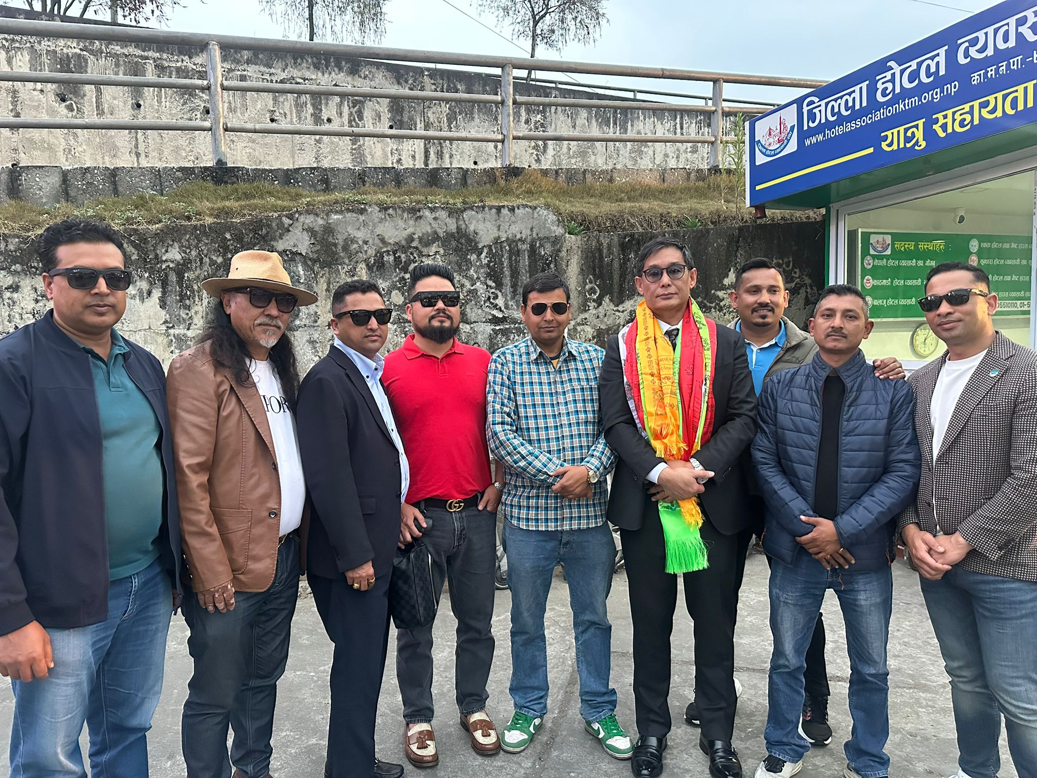 एनआरएनएको महाधिवेशनका लागि चहलपहल सुरु अध्यक्षका उम्मेदवार रोविन शेरचन काठमाडौँमा ।